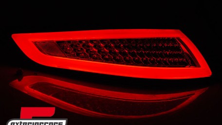 Full LED stražnja svjetla Sekvencijalni Dinamički žmigavci (crvena/smoke) / Porsche 911 (997) (2004-2009), LDPO27