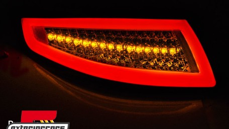 Full LED stražnja svjetla Sekvencijalni Dinamički žmigavci (crvena/smoke) / Porsche 911 (997) (2004-2009), LDPO27