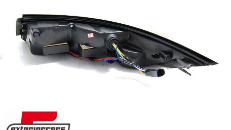 Full LED stražnja svjetla Sekvencijalni Dinamički žmigavci (crvena/smoke) / Porsche 911 (997) (2004-2009), LDPO27