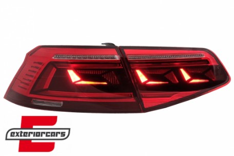 Full LED stražnja svjetla SEQ žmigavci B8.5 Facelift dizajn / VW Passat B8 3G (2015-2019) limuzina, LDVWX6