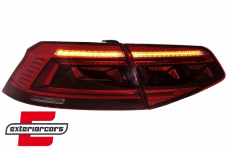Full LED stražnja svjetla SEQ žmigavci B8.5 Facelift dizajn / VW Passat B8 3G (2015-2019) limuzina, LDVWX6