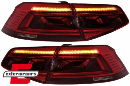 Full LED stražnja svjetla SEQ žmigavci B8.5 Facelift dizajn / VW Passat B8 3G (2015-2019) limuzina, LDVWX6