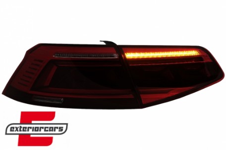 Full LED stražnja svjetla SEQ žmigavci B8.5 Facelift dizajn / VW Passat B8 3G (2015-2019) limuzina, LDVWX6
