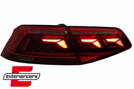 Full LED stražnja svjetla SEQ žmigavci B8.5 Facelift dizajn / VW Passat B8 3G (2015-2019) limuzina, LDVWX6