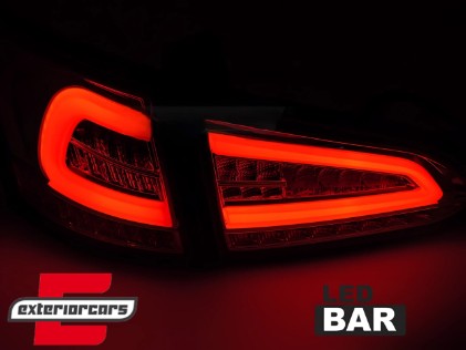 Full LED stražnja svjetla SEQ žmigavci (chrome) / Ford Focus 3 karavan (2011-2018), LDFO79
