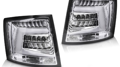 Full LED stražnja svjetla SEQ žmigavci (chrome) / Škoda Octavia III karavan (2012-2016), LDSK19