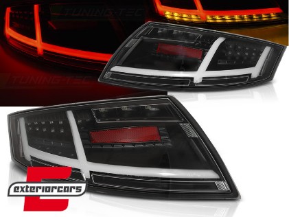 Full LED stražnja svjetla SEQ žmigavci (crna) / Audi TT 8J (2006-2014), LDAUD4