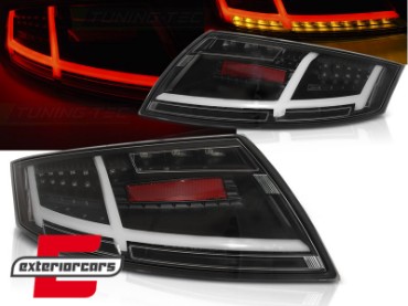 Full LED stražnja svjetla SEQ žmigavci (crna) / Audi TT 8J (2006-2014), LDAUD4