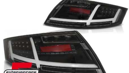 Full LED stražnja svjetla SEQ žmigavci (crna) / Audi TT 8J (2006-2014), LDAUD4