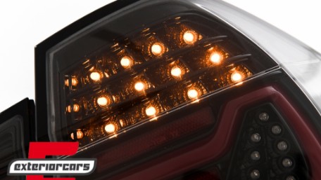 Full LED stražnja svjetla SEQ žmigavci (crna) / BMW serije 3 E90 LCI (2008-2011) limuzina, LDBMN1