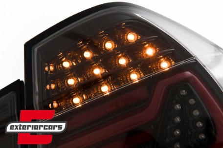 Full LED stražnja svjetla SEQ žmigavci (crna) / BMW serije 3 E90 LCI (2008-2011) limuzina, LDBMN1