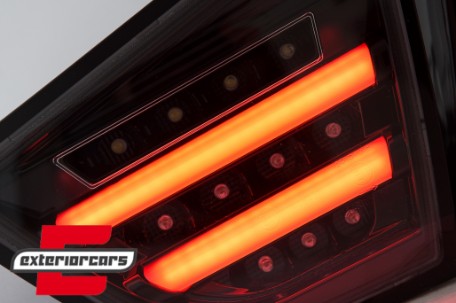 Full LED stražnja svjetla SEQ žmigavci (crna) / BMW serije 3 E90 LCI (2008-2011) limuzina, LDBMN1