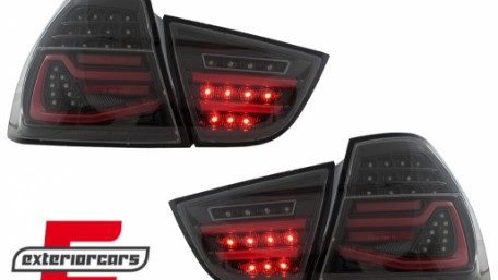 Full LED stražnja svjetla SEQ žmigavci (crna) / BMW serije 3 E90 LCI (2008-2011) limuzina, LDBMN1