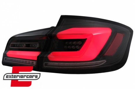 Full LED stražnja svjetla SEQ žmigavci (crna) / BMW serije 5 F10 (2010-2017) limuzina, LDBMJ1