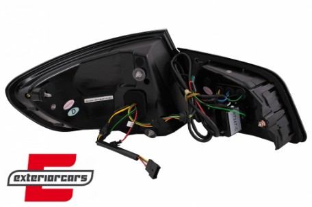 Full LED stražnja svjetla SEQ žmigavci (crna) / BMW serije 5 F10 (2010-2017) limuzina, LDBMJ1