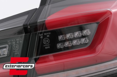 Full LED stražnja svjetla SEQ žmigavci (crna) / BMW serije 5 F10 (2010-2017) limuzina, LDBMJ1
