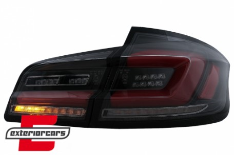 Full LED stražnja svjetla SEQ žmigavci (crna) / BMW serije 5 F10 (2010-2017) limuzina, LDBMJ1