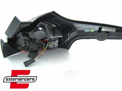 Full LED stražnja svjetla SEQ žmigavci (crna) / Ford Focus 3 Hatchback Facelift (2015-2018), LDFO67
