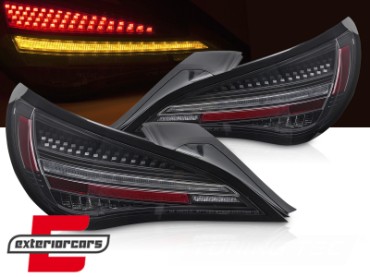 Full LED stražnja svjetla SEQ žmigavci (crna) / Mercedes CLA C117 W117 (2013-2018), LDMEG0