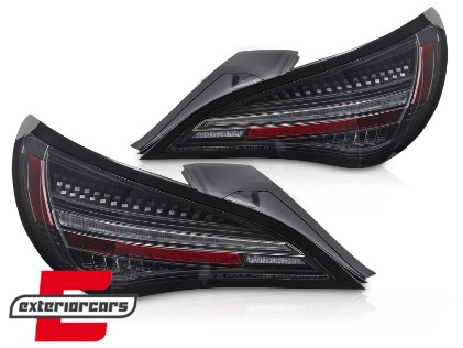 Full LED stražnja svjetla SEQ žmigavci (crna) / Mercedes CLA C117 W117 (2013-2018), LDMEG0