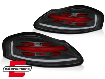 Full LED stražnja svjetla SEQ žmigavci (crna/crvena) / Porsche Boxster 986 (1996-2004), LDPO42
