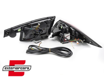 Full LED stražnja svjetla SEQ žmigavci (crna/crvena/smoke) / Honda Civic XI (2021-), LDHO11