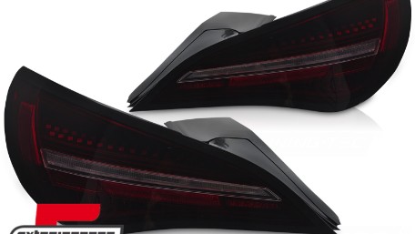 Full LED stražnja svjetla SEQ žmigavci (crna/crvena/smoke) / Mercedes CLA C117 W117 (2013-2018), LDMEF6