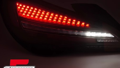 Full LED stražnja svjetla SEQ žmigavci (crna/crvena/smoke) / Mercedes CLA C117 W117 (2013-2018), LDMEF6