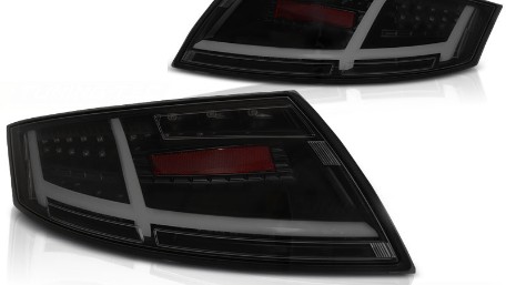 Full LED stražnja svjetla SEQ žmigavci (crna/smoke) / Audi TT 8J (2006-2014), LDAUK4
