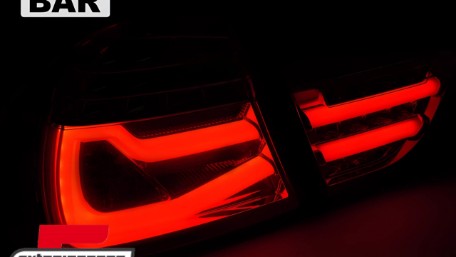 Full LED stražnja svjetla SEQ žmigavci (crna/smoke) / BMW serije 3 E90 LCI (2008-2011) limuzina, LDBMN2