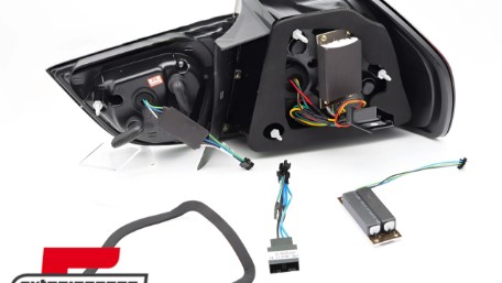 Full LED stražnja svjetla SEQ žmigavci (crna/smoke) / BMW serije 3 E90 LCI (2008-2011) limuzina, LDBMN2