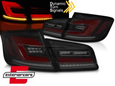 Full LED stražnja svjetla SEQ žmigavci (crna/smoke) / BMW serije 5 F10 (2010-2017) limuzina, LDBMJ3