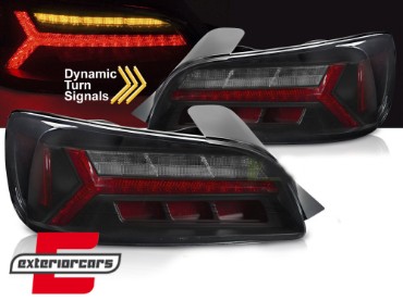 Full LED stražnja svjetla SEQ žmigavci (crna/smoke) / Honda S2000 (2000-2003), LDHO15