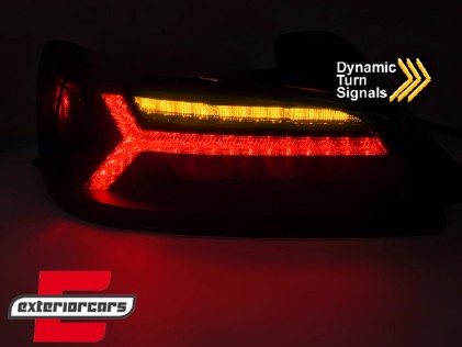 Full LED stražnja svjetla SEQ žmigavci (crna/smoke) / Honda S2000 (2000-2003), LDHO15