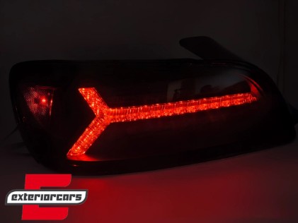 Full LED stražnja svjetla SEQ žmigavci (crna/smoke) / Honda S2000 (2000-2003), LDHO15