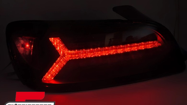 Full LED stražnja svjetla SEQ žmigavci (crna/smoke) / Honda S2000 (2000-2003), LDHO15