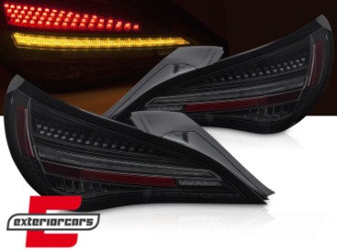 Full LED stražnja svjetla SEQ žmigavci (crna/smoke) / Mercedes CLA C117 W117 (2013-2018), LDMEG1