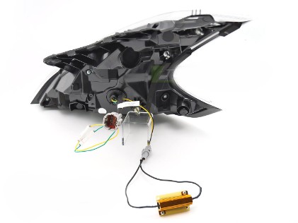 Full LED stražnja svjetla SEQ žmigavci (crna/smoke) / Nissan 370Z (2009-2020), LDNI13