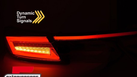 Full LED stražnja svjetla SEQ žmigavci (crna/smoke) / Toyota GR86 (2021-), LDTO46