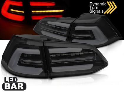 Full LED stražnja svjetla SEQ žmigavci (crna/smoke) / VW Golf 7 (2013-2017) karavan, LDVWZ5