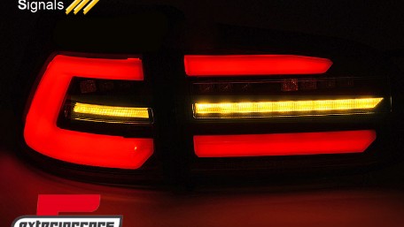 Full LED stražnja svjetla SEQ žmigavci (crna/smoke) / VW Golf 7 (2013-2017) karavan, LDVWZ5