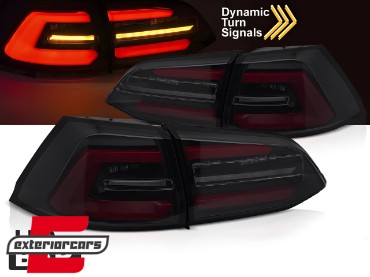 Full LED stražnja svjetla SEQ žmigavci (crna/smoke/bijela/crvena) / VW Golf 7.5 Facelift (2017-2020) karavan, LDVWT9