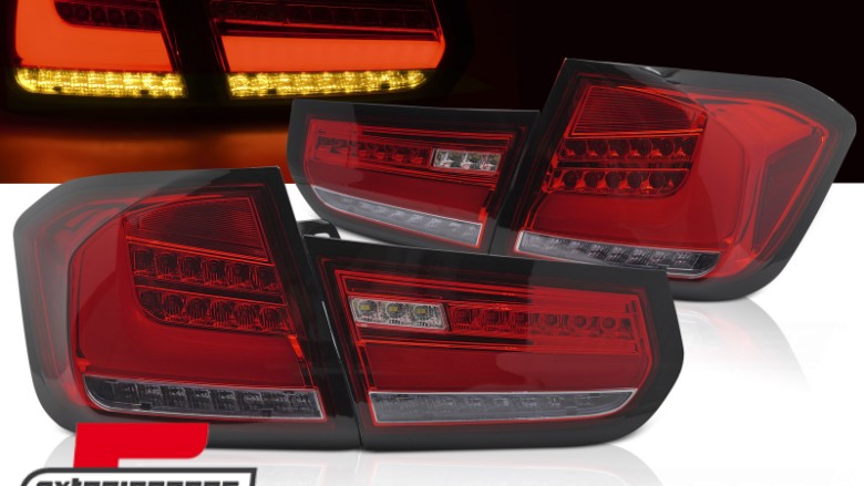 Full LED stražnja svjetla SEQ žmigavci (crvena) / BMW serije 3 F30 F35 (2011-2014), LDBMJ5