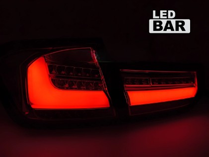 Full LED stražnja svjetla SEQ žmigavci (crvena) / BMW serije 3 F30 F35 (2011-2014), LDBMJ5