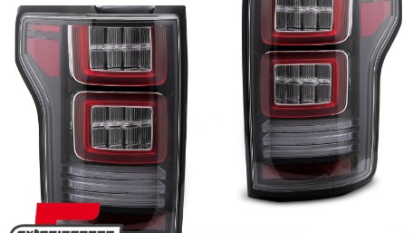 Full LED stražnja svjetla SEQ žmigavci (crvena) / FORD F150 Mk13 (2014-2020), LDFO95