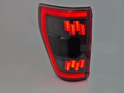 Full LED stražnja svjetla SEQ žmigavci (crvena) / Ford F150 XIV (2020-2023), LDFOA4