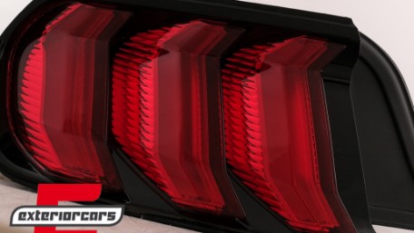 Full LED stražnja svjetla SEQ žmigavci (crvena) / Ford Mustang VI S550 (2015-2022), LDFO89