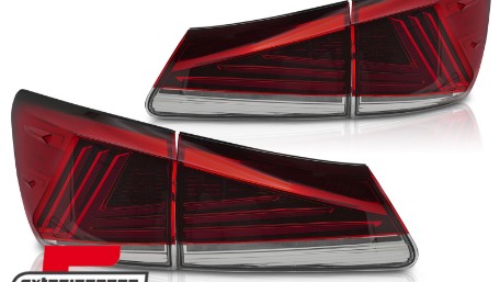 Full LED stražnja svjetla SEQ žmigavci (crvena) / Lexus IS XE20 (2006-2012), LDLE16