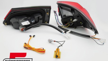 Full LED stražnja svjetla SEQ žmigavci (crvena) / Lexus IS XE20 (2006-2012), LDLE16