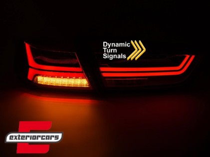 Full LED stražnja svjetla SEQ žmigavci (crvena) / Mitsubishi Lancer 8 limuzina (2007-2017), LDMI11